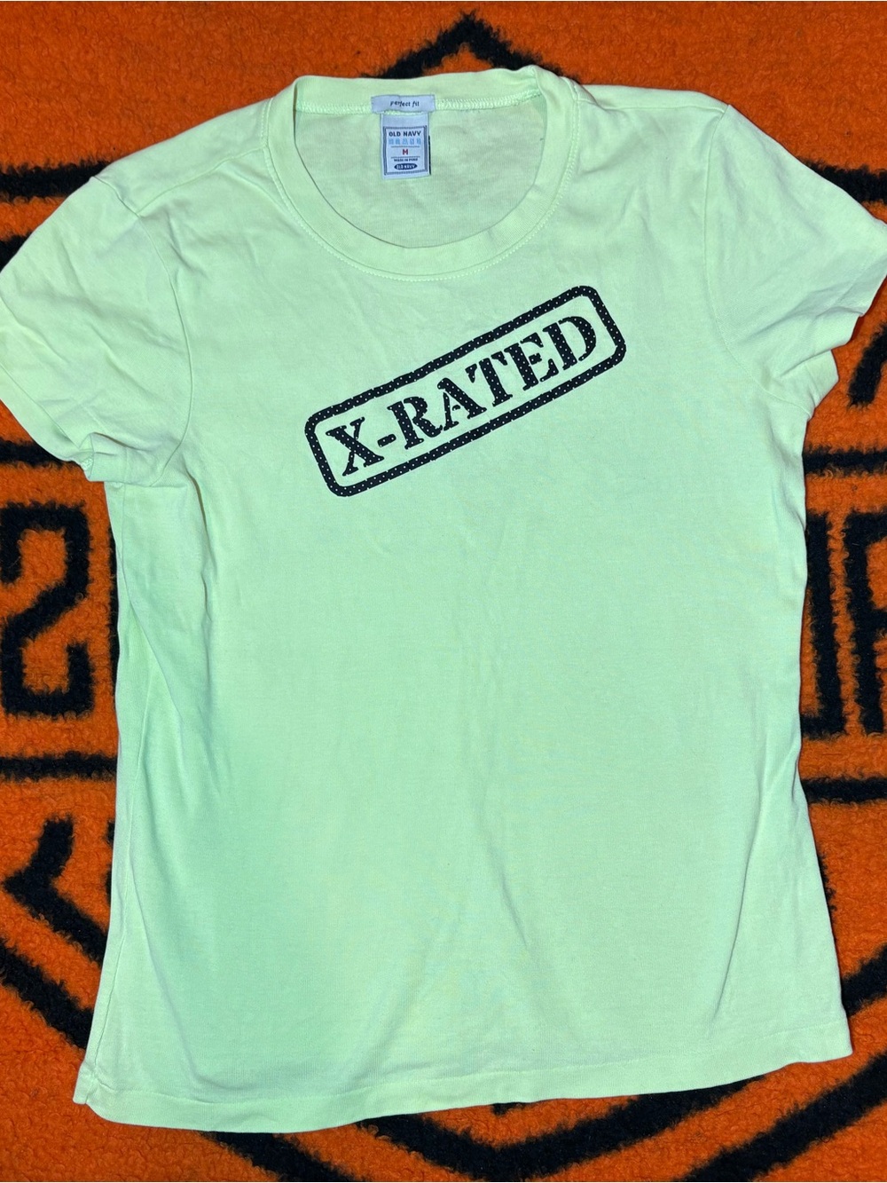 Y2K X-RATED Baby Tee